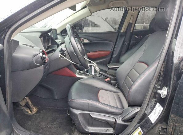 JM1DKBC72G0112986 2016 MAZDA CX-3 Черный Вид салона спереди