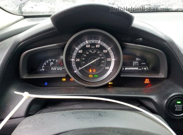 JM1DKBC72G0112986 2016 MAZDA CX-3 Черный Вид щитка приборов