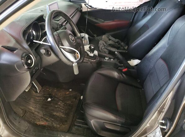 JM1DKBD76G0122449 2016 MAZDA CX-3 Black Widok wnętrza z przodu