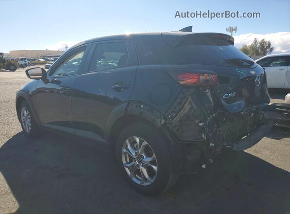 JM1DKDB72L1475239 2020 MAZDA CX-3 Black უკანა მარცხენა