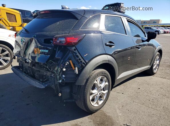 JM1DKDB72L1475239 2020 MAZDA CX-3 Black უკანა მარჯვენა