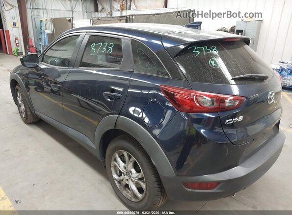 JM1DKDB74K1449806 2019 MAZDA CX-3 Dark Blue Rear left