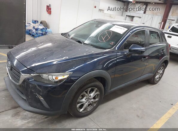 JM1DKDB74K1449806 2019 MAZDA CX-3 Dark Blue Front left