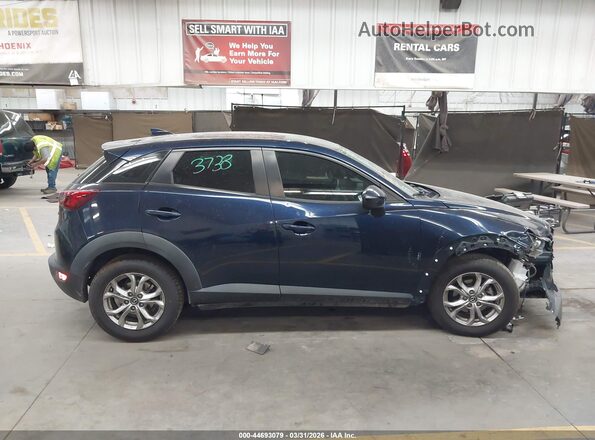 JM1DKDB74K1449806 2019 MAZDA CX-3 Dark Blue Rear interior view