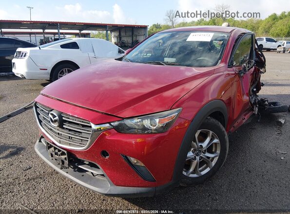 JM1DKDB78K1460811 2019 MAZDA CX-3 Red Front left