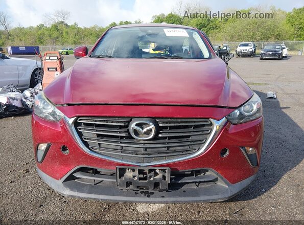 JM1DKDB78K1460811 2019 MAZDA CX-3 Red Rear interior view