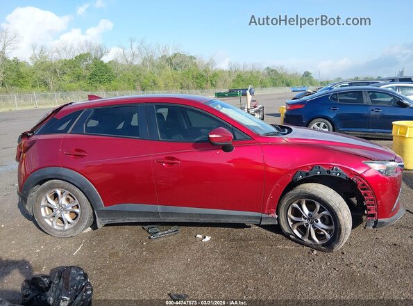 JM1DKDB78K1460811 2019 MAZDA CX-3 Red 360 interior view