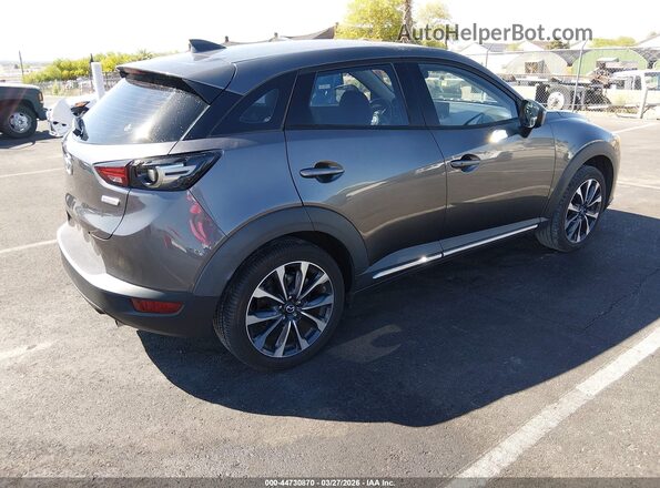 JM1DKDD76K1459623 2019 MAZDA CX-3 Серый Задняя правая четверть
