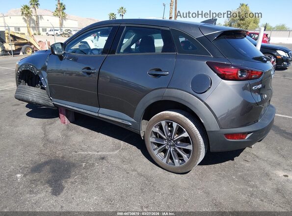 JM1DKDD76K1459623 2019 MAZDA CX-3 Серый Задняя левая четверть
