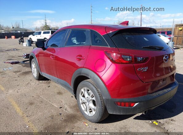JM1DKFB71K1448138 2019 MAZDA CX-3 Red Հետևի ձախ