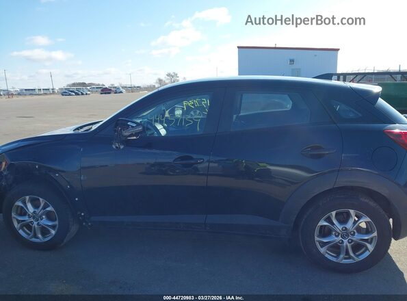 JM1DKFB73K0446154 2019 MAZDA CX-3 Black Widok wnętrza 360 stopni