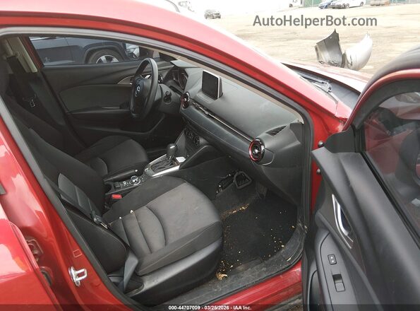 JM1DKFB74G0137784 2016 MAZDA CX-3 Red წინა სალონის ხედი