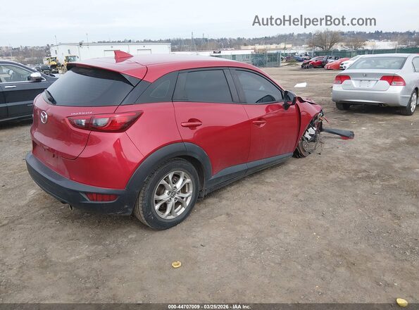 JM1DKFB74G0137784 2016 MAZDA CX-3 Red უკანა მარჯვენა