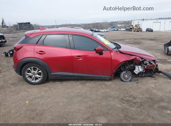 JM1DKFB74G0137784 2016 MAZDA CX-3 Red სალონის 360-გრადუსიანი ხედი