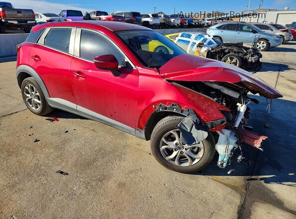 JM1DKFB74M1514670 2021 MAZDA CX-3 Красный Передняя правая четверть