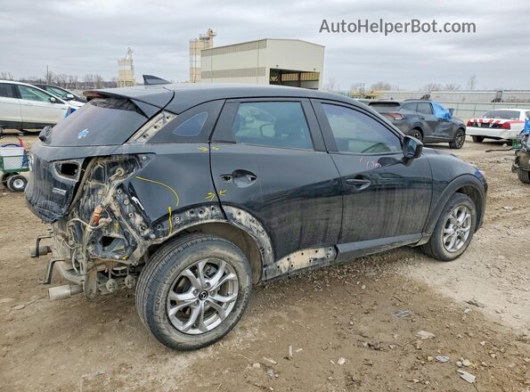JM1DKFB76J0319025 2018 MAZDA CX-3 Black უკანა მარჯვენა