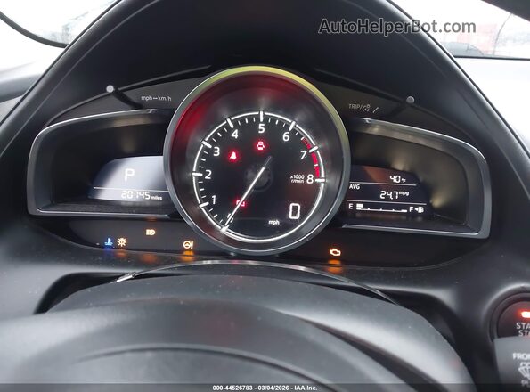JM1DKFB76M1504805 2021 MAZDA CX-3 Blue Widok tylnych siedzeń