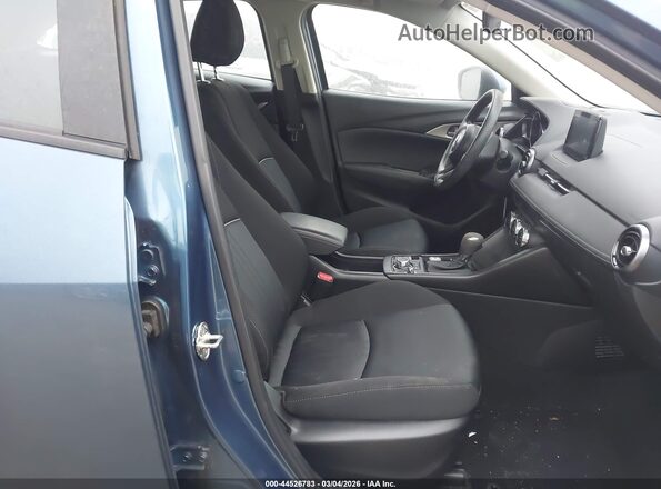 JM1DKFB76M1504805 2021 MAZDA CX-3 Blue Widok wnętrza z przodu