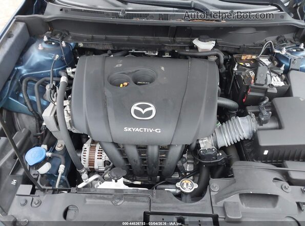 JM1DKFB76M1504805 2021 MAZDA CX-3 Blue Widok z tyłu