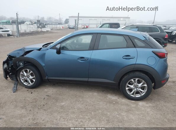 JM1DKFB76M1504805 2021 MAZDA CX-3 Blue Widok wnętrza 360 stopni