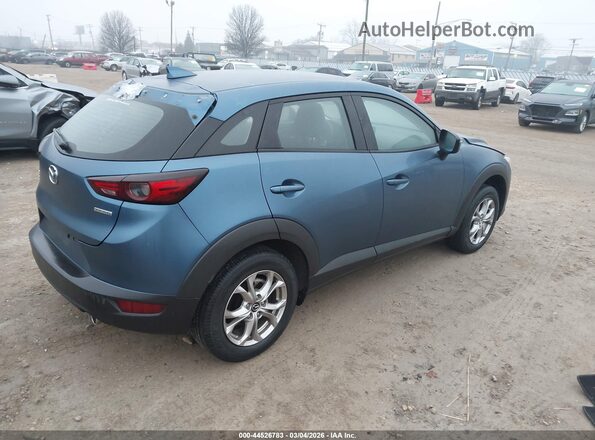JM1DKFB76M1504805 2021 MAZDA CX-3 Blue Tył prawy