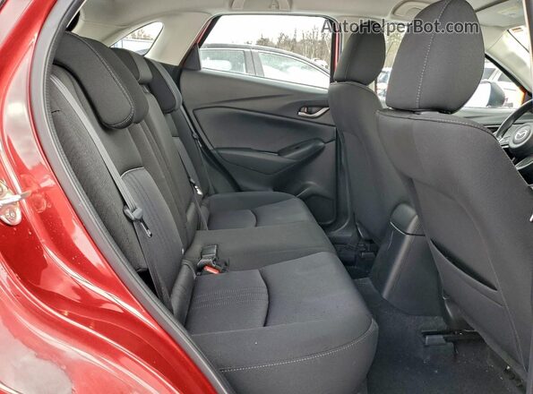 JM1DKFB7XM1516651 2021 MAZDA CX-3 Красный Вид задней части салона