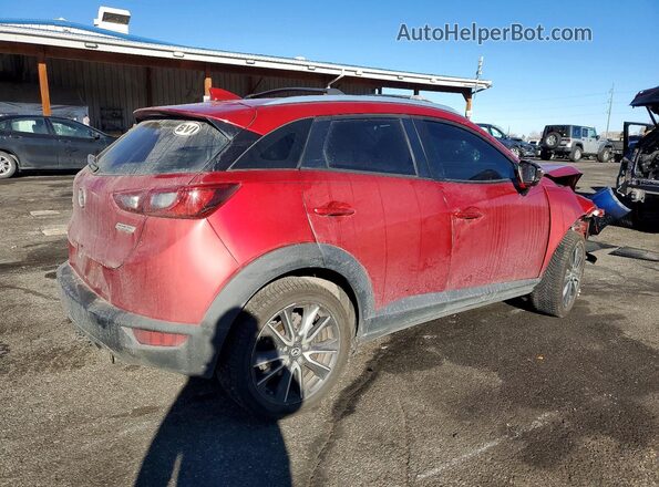 JM1DKFC75J0305471 2018 MAZDA CX-3 Maroon Tył prawy