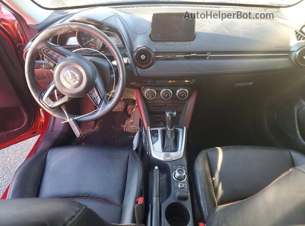 JM1DKFC75J0305471 2018 MAZDA CX-3 Maroon Widok deski rozdzielczej