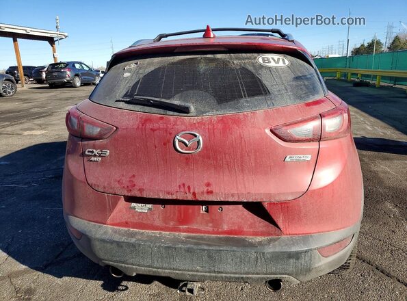 JM1DKFC75J0305471 2018 MAZDA CX-3 Maroon Widok z tyłu