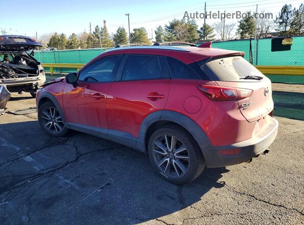 JM1DKFC75J0305471 2018 MAZDA CX-3 Maroon Tył lewy