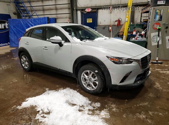 JM1DKFC76M1515026 2021 MAZDA CX-3 Белый Передняя правая четверть