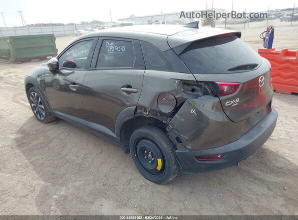 JM1DKFC77K0402916 2019 MAZDA CX-3 Gray Հետևի ձախ