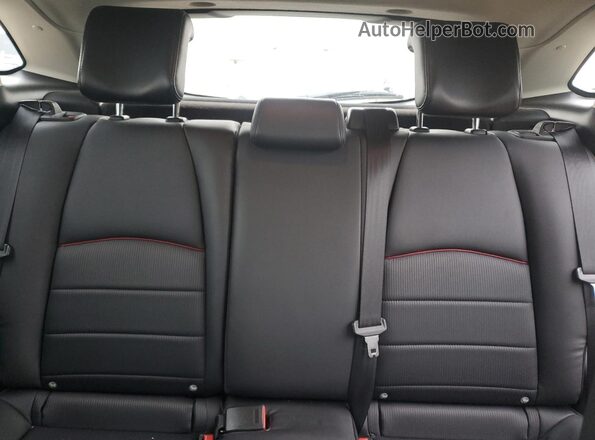 JM1DKFC79J0306333 2018 MAZDA CX-3 White Rear seats view