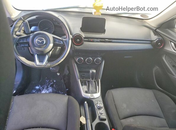 JM1DKFC79J0327909 2018 MAZDA CX-3 Charcoal Вид панелі приладів
