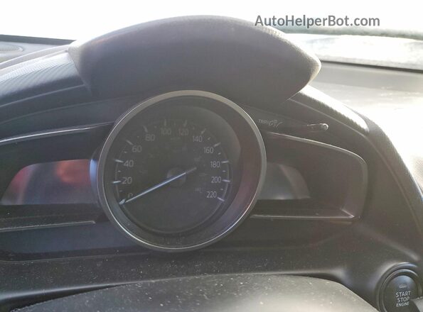 JM1DKFC79J0327909 2018 MAZDA CX-3 Charcoal Вид щитка приладів