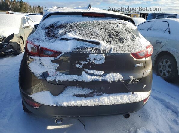 JM1DKFC79J0327909 2018 MAZDA CX-3 Charcoal Вид ззаду