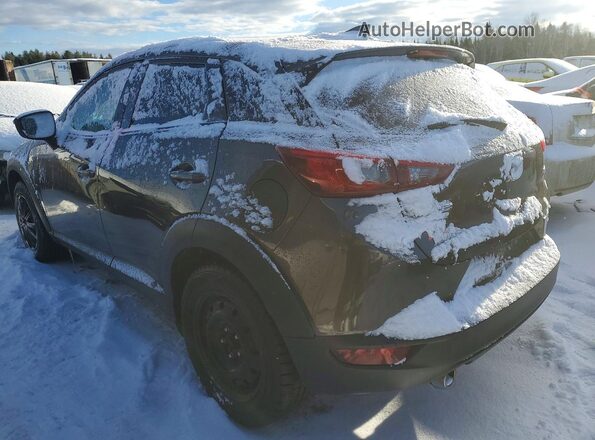 JM1DKFC79J0327909 2018 MAZDA CX-3 Charcoal Задня ліва чверть