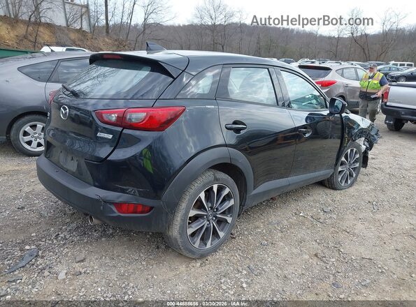 JM1DKFC79K0412086 2019 MAZDA CX-3 Black Задня права чверть