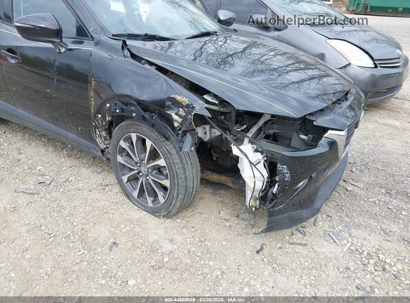 JM1DKFC79K0412086 2019 MAZDA CX-3 Black Вид спереду