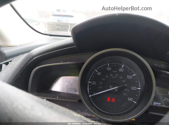 JM1DKFC79K0412086 2019 MAZDA CX-3 Black Вид задніх сидінь