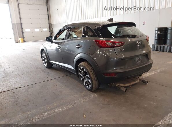 JM1DKFC79K0446934 2019 MAZDA CX-3 Gray Rear left