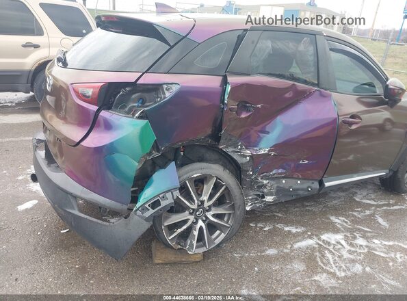 JM1DKFD72G0134122 2016 MAZDA CX-3 Blue Vista frontal