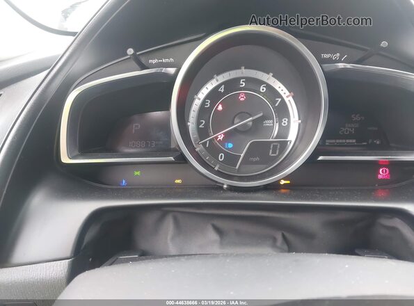 JM1DKFD72G0134122 2016 MAZDA CX-3 Blue Vista de los asientos traseros
