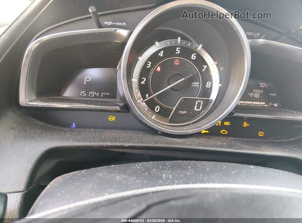 JM1DKFD72H0159829 2017 MAZDA CX-3 Серый Вид задних сидений