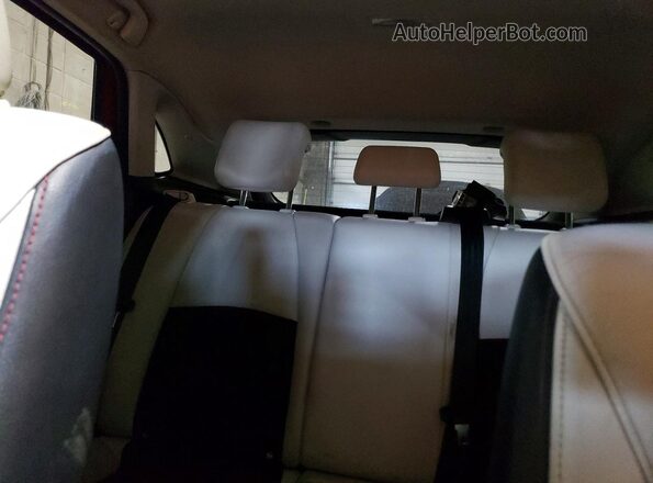 JM1DKFD74H0148055 2017 MAZDA CX-3 Красный Вид задних сидений