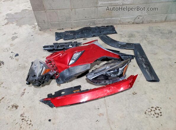 JM1DKFD74H0148055 2017 MAZDA CX-3 Красный Вид наклейки с VIN-кодом