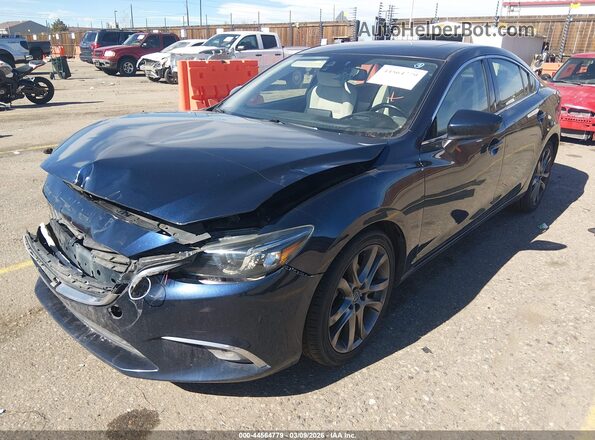 JM1GJ1W53G1434048 2016 MAZDA 6 Dark Blue 
