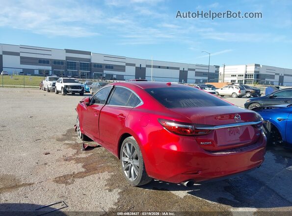 JM1GL1TY1L1520056 2020 MAZDA 6 Красный Задняя левая четверть