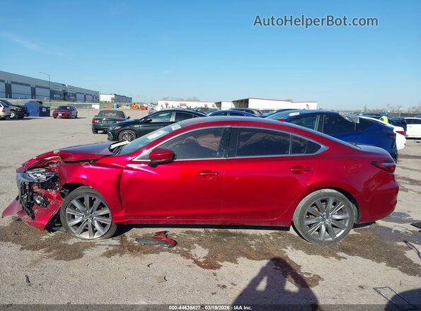 JM1GL1TY1L1520056 2020 MAZDA 6 Красный Вид задней части салона