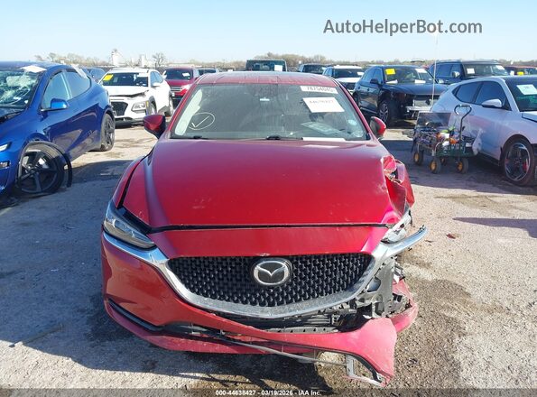 JM1GL1TY1L1520056 2020 MAZDA 6 Красный Вид панели приборов